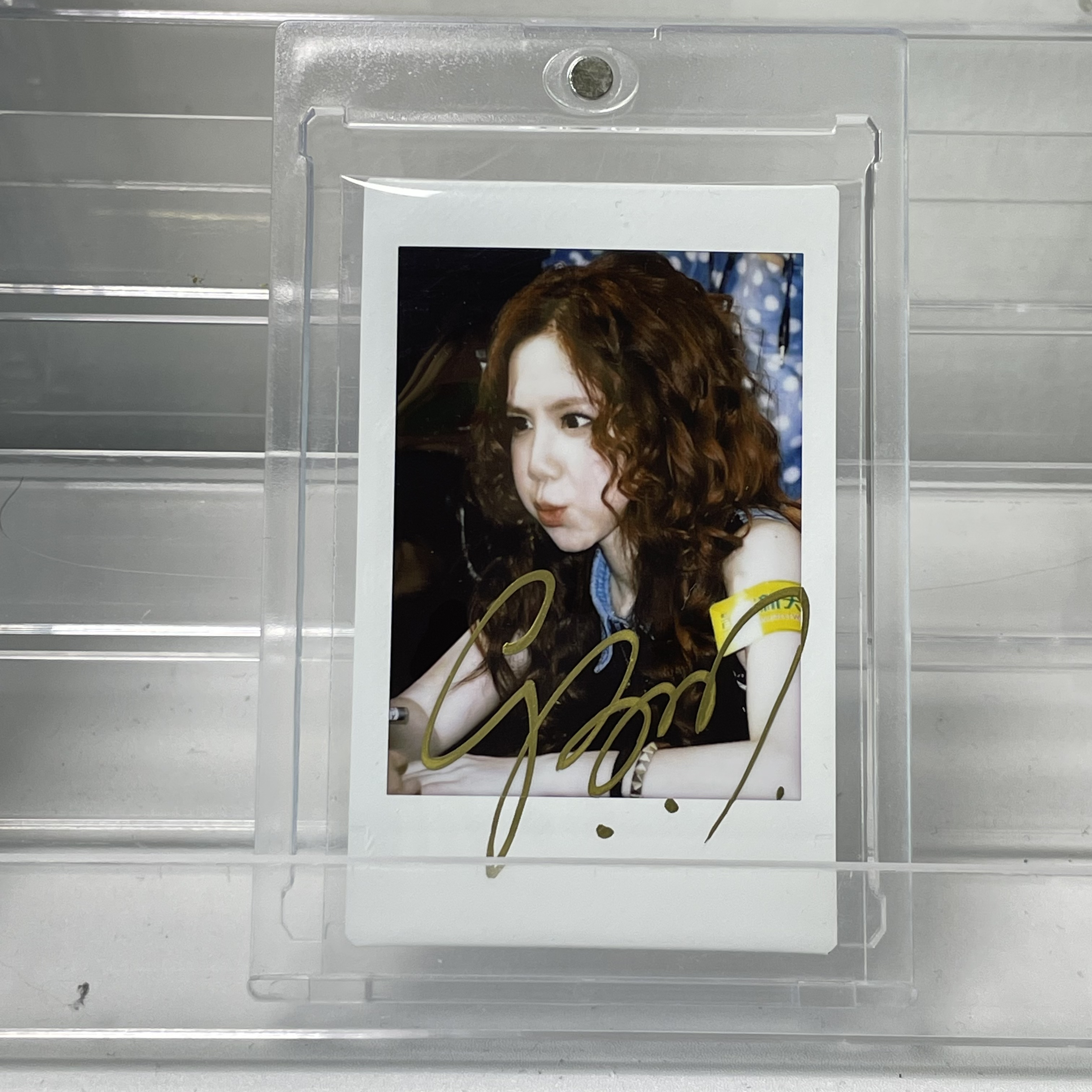 P5040【邓紫棋】正品富士拍立得照片 白边