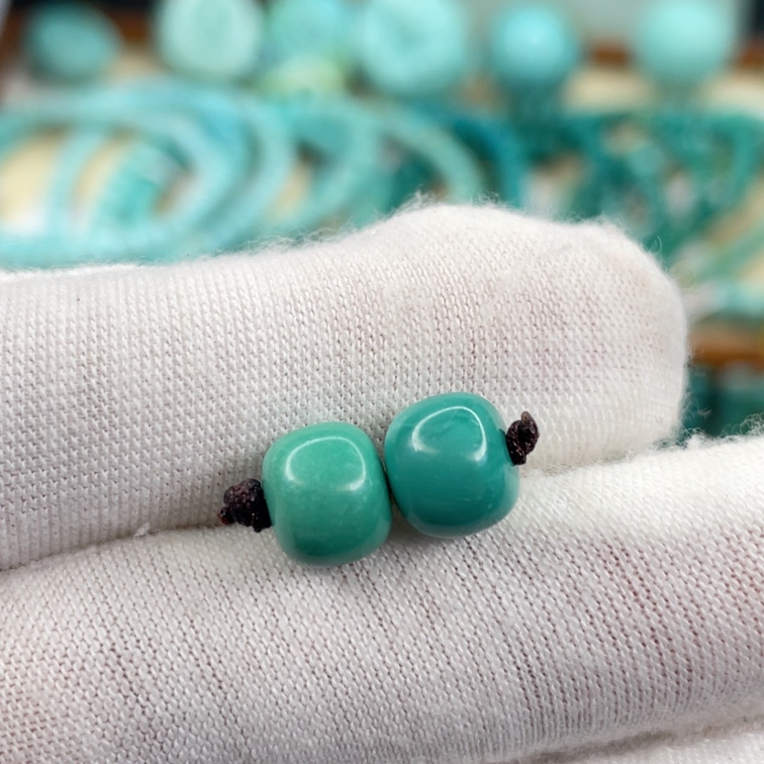 绿松石未镶嵌挂件