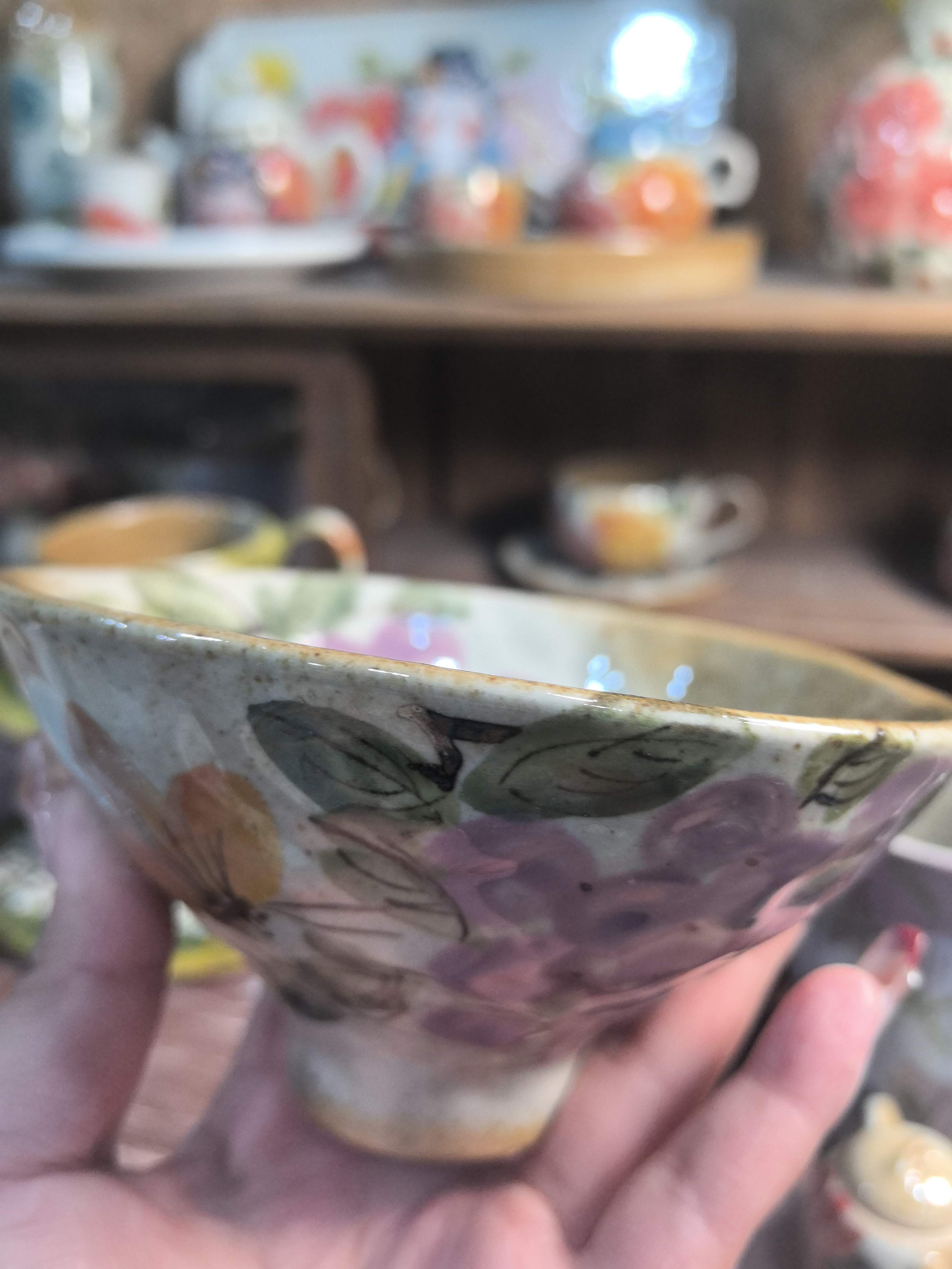 景德镇葡萄碗陶瓷