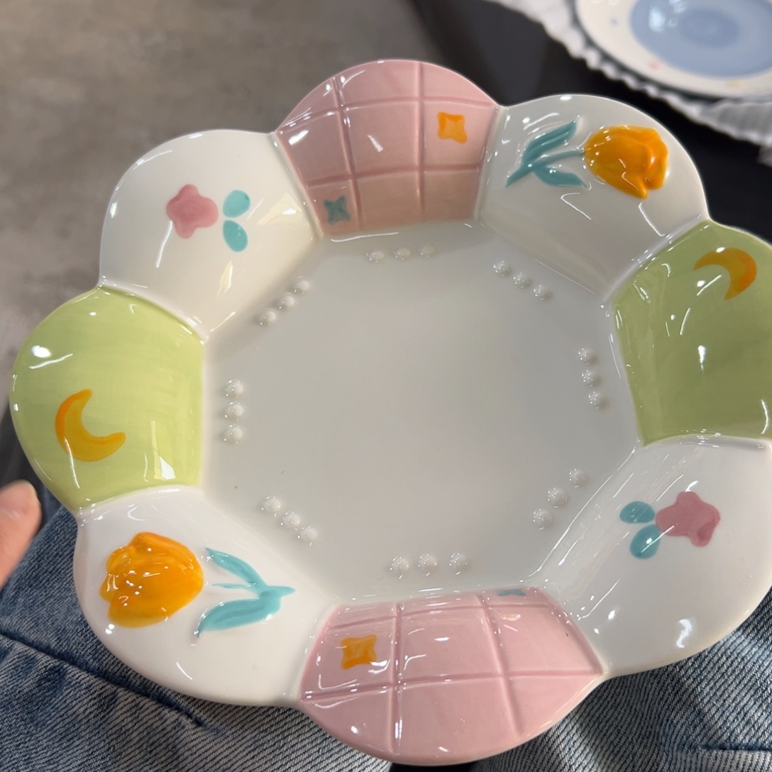 瓷片陶高温陶瓷釉下彩正品！