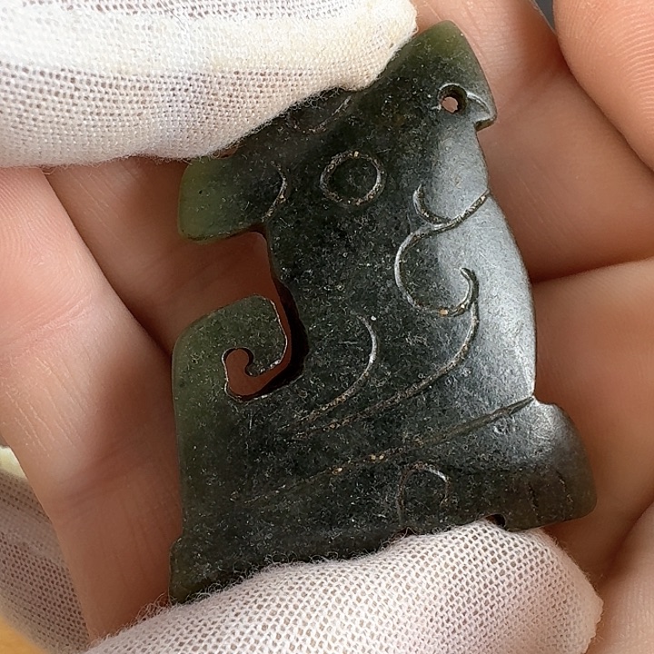 和田玉挂件未镶嵌财***8