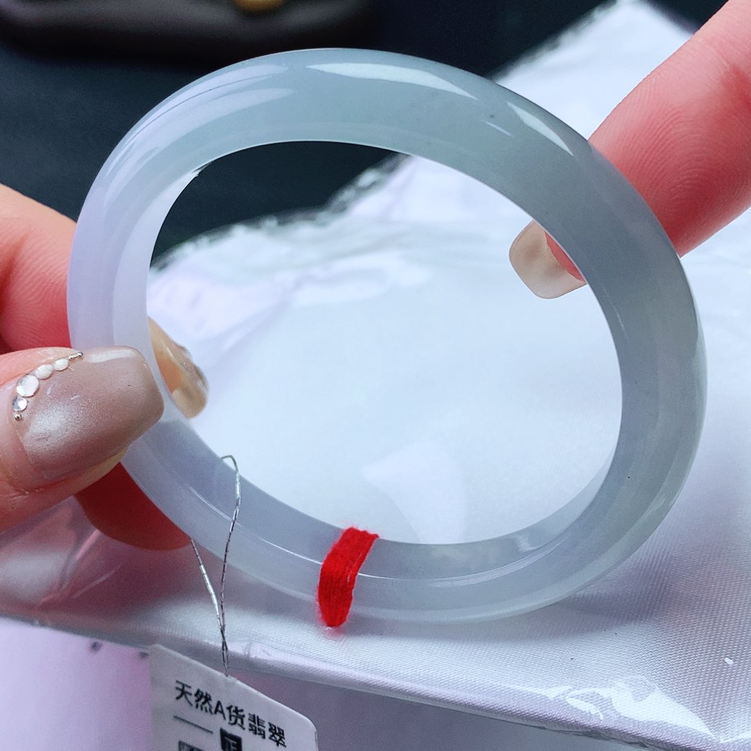 翡翠未镶嵌手镯53贵