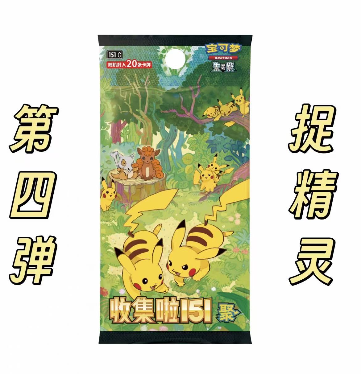 【简中抓精灵】宝可梦集换式卡牌 简中收集啦151聚
