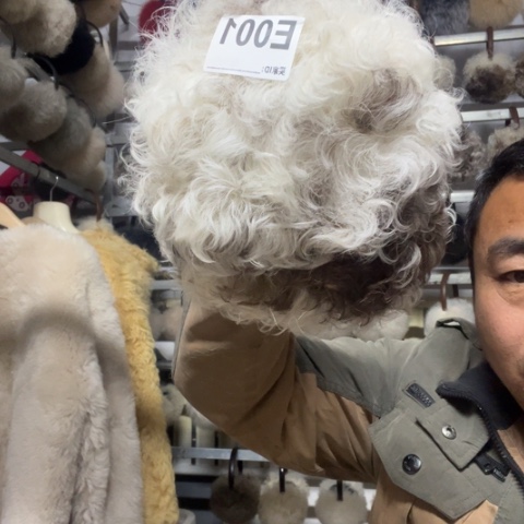 山羊皮1真皮真毛的