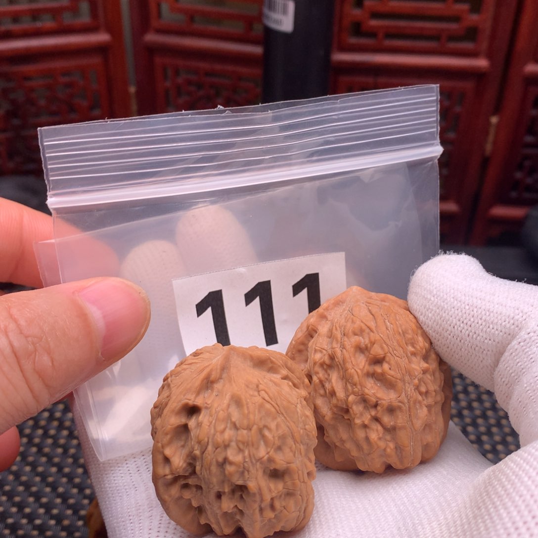 文玩核桃把件寿桃36