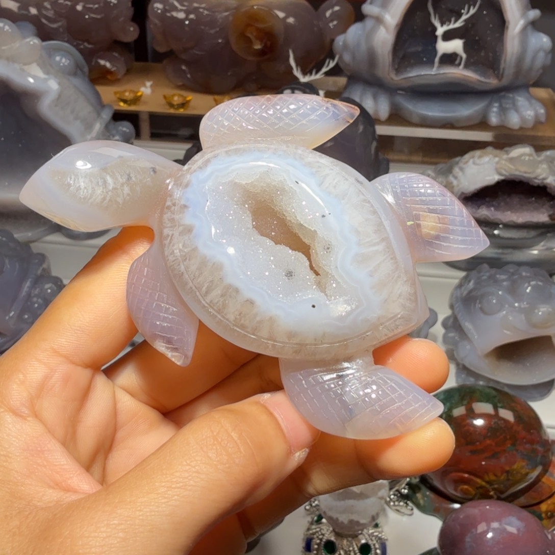 玛瑙/玉髓未镶嵌摆件