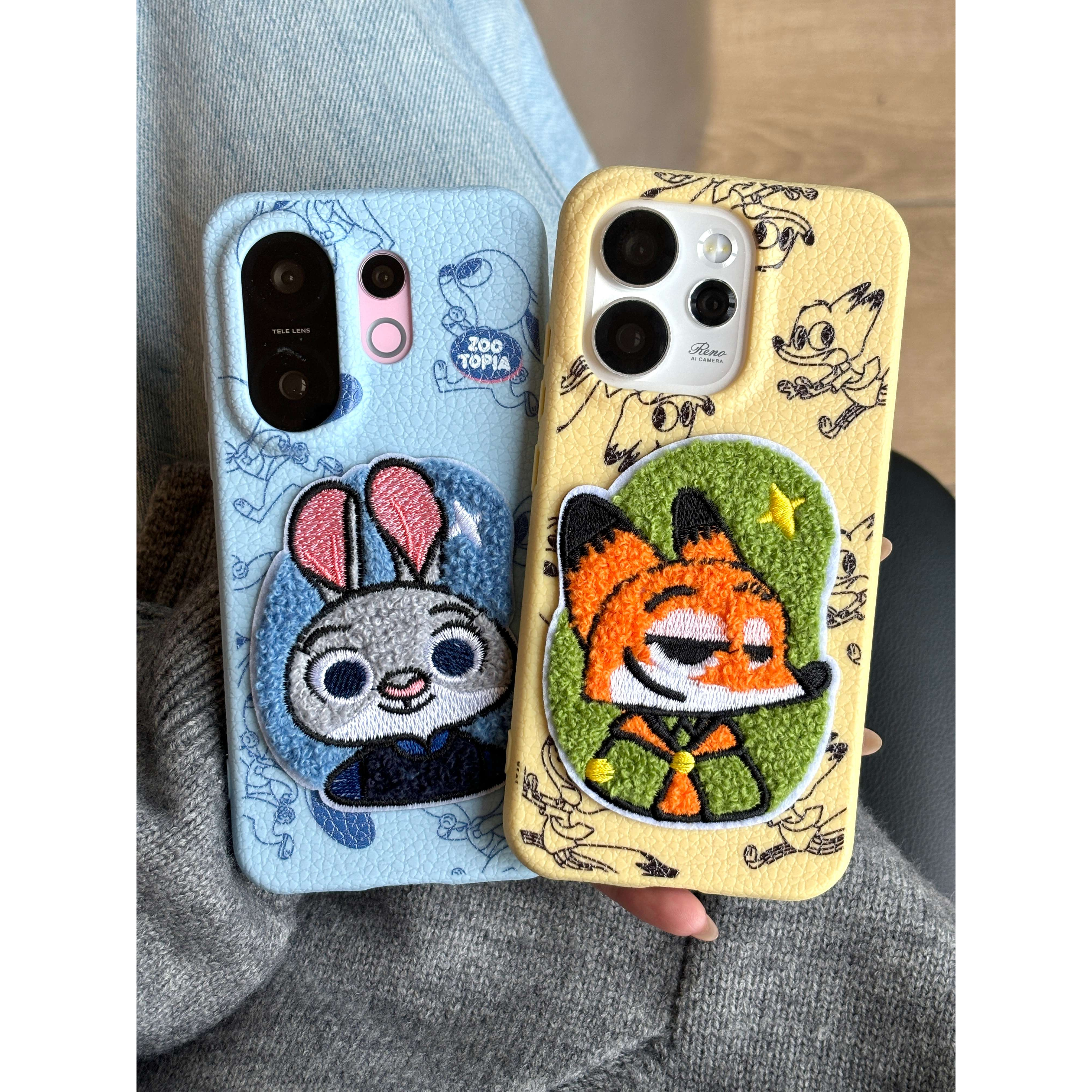 适用于华为荣耀红米小米兔子狐狸opporeno15苹果vivox300手机壳长