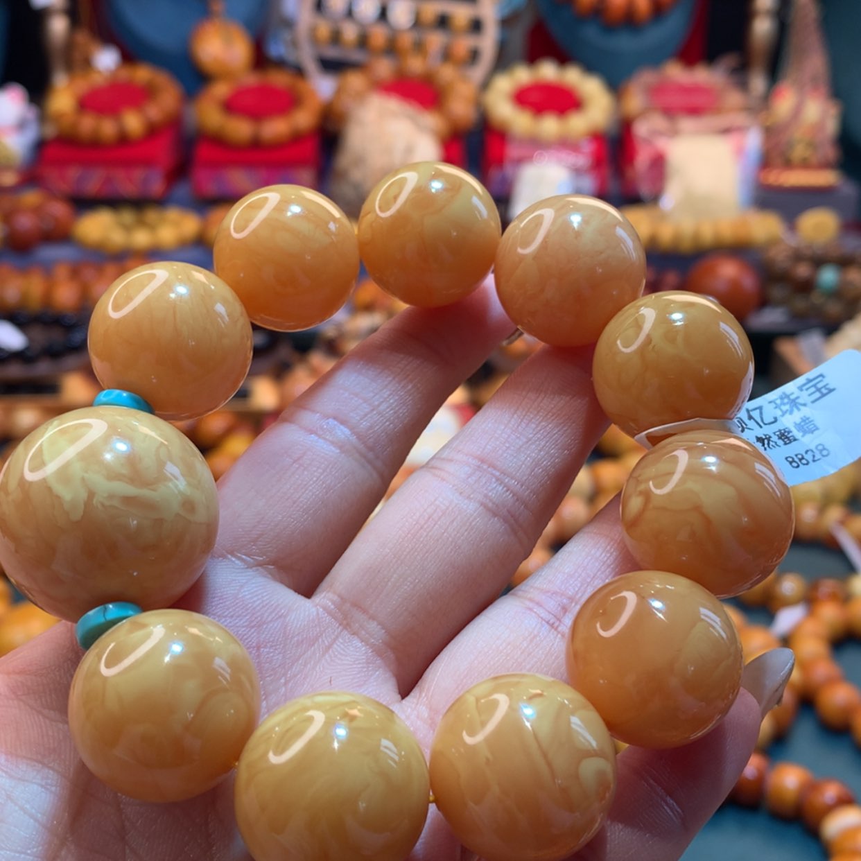 【闪购商品】蜜蜡手串未镶嵌蜜蜡手串