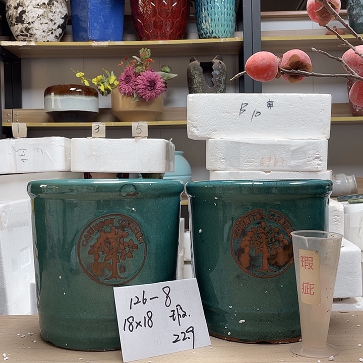 粗陶多肉花盆微瑕8