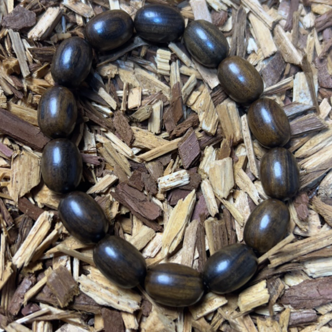 13 福来精选文玩沉香木作手串12mm