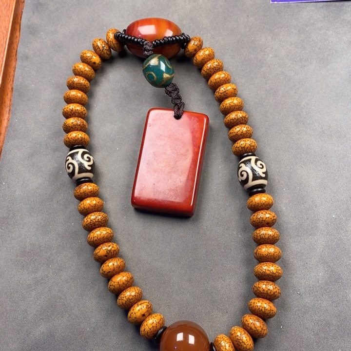 星月菩提吊坠星月