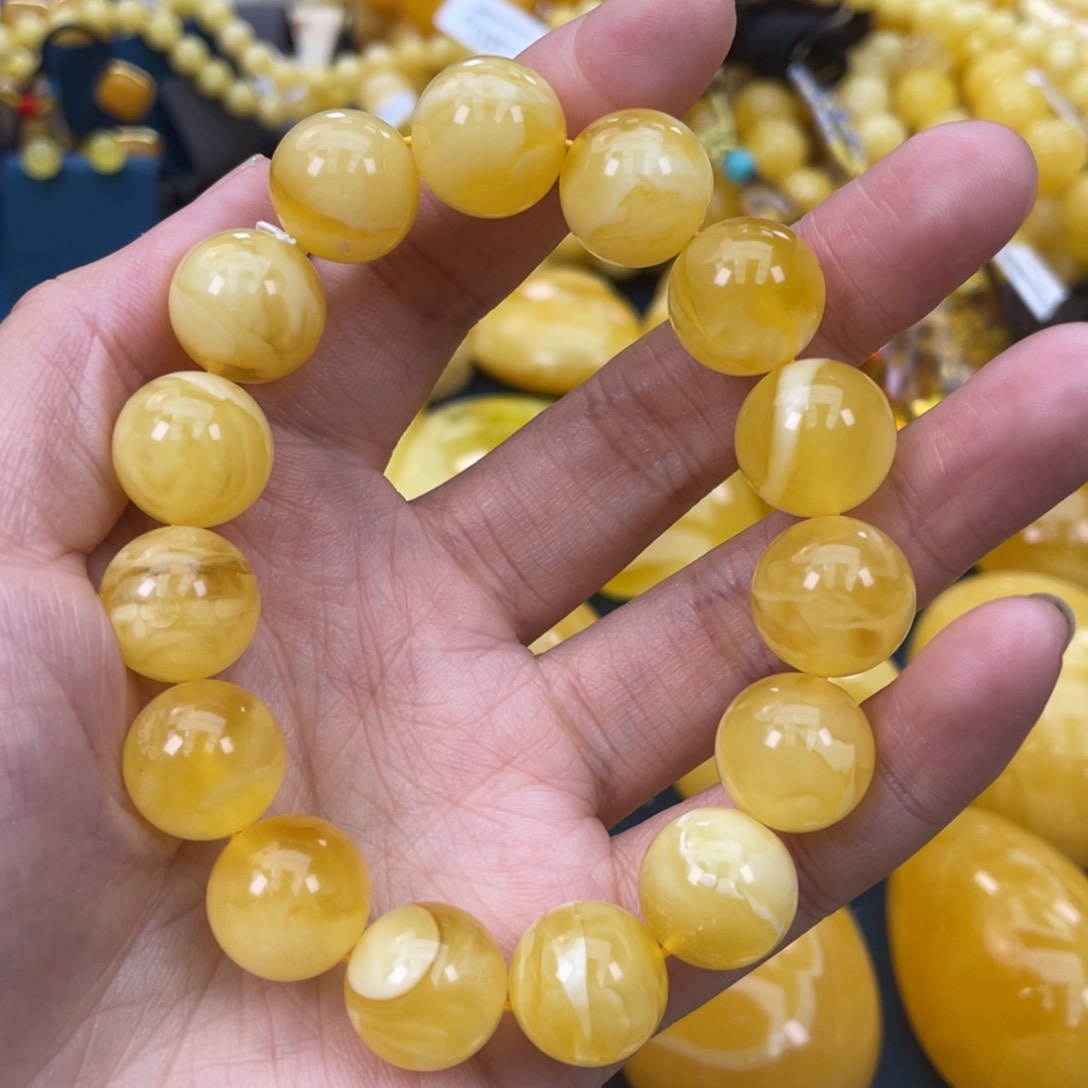 琥珀裸石未镶嵌琥珀蜜蜡w 405