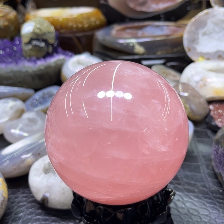 珠宝半成品未镶嵌水晶水晶球
