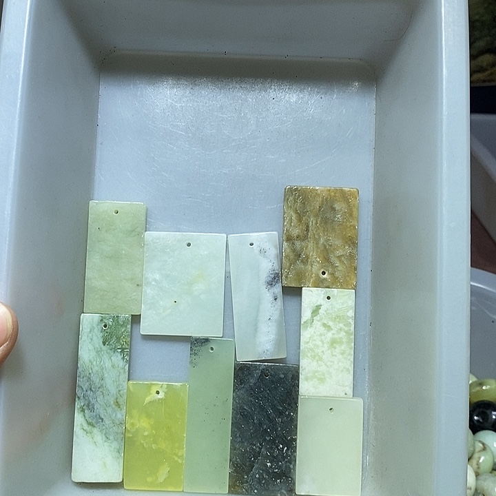 未镶嵌蛇纹石玉车挂111