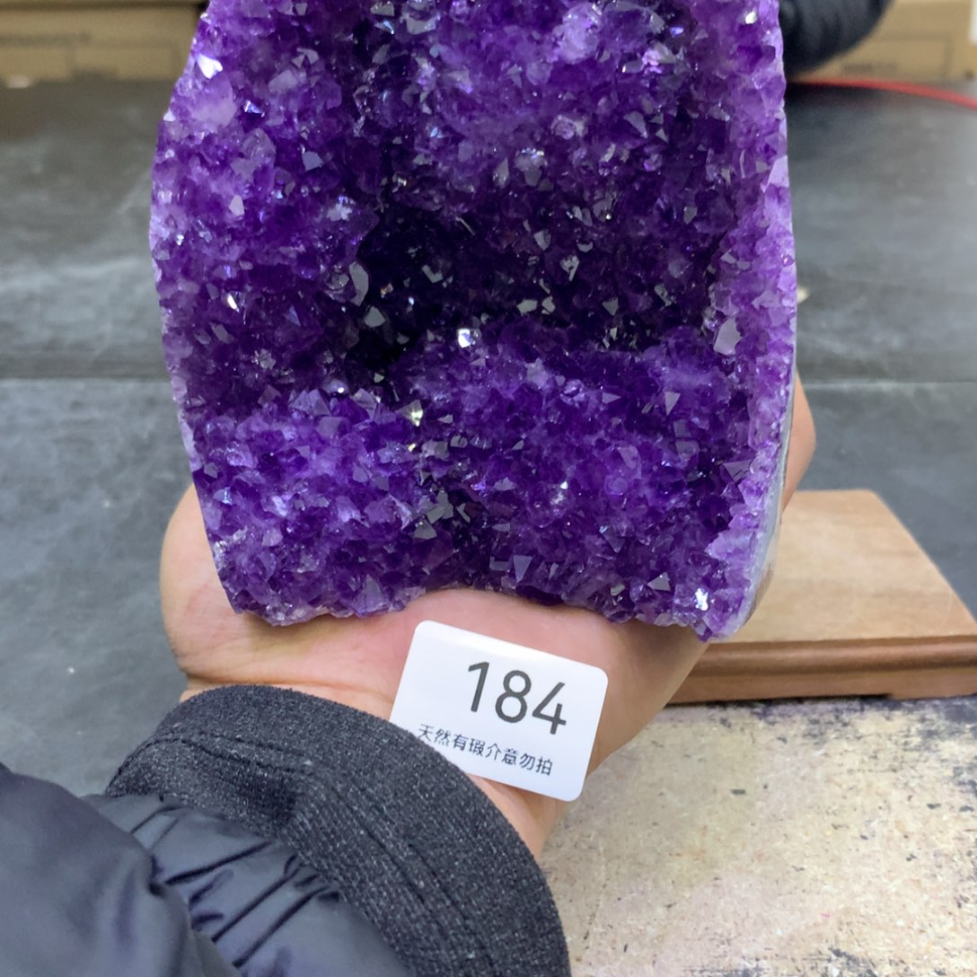水晶摆件未镶嵌紫晶184