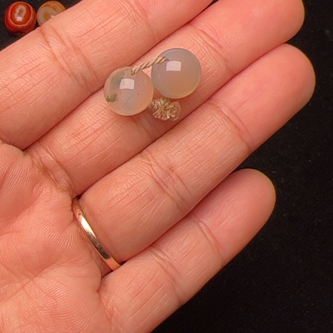 清***^玛瑙/玉髓未镶嵌配饰