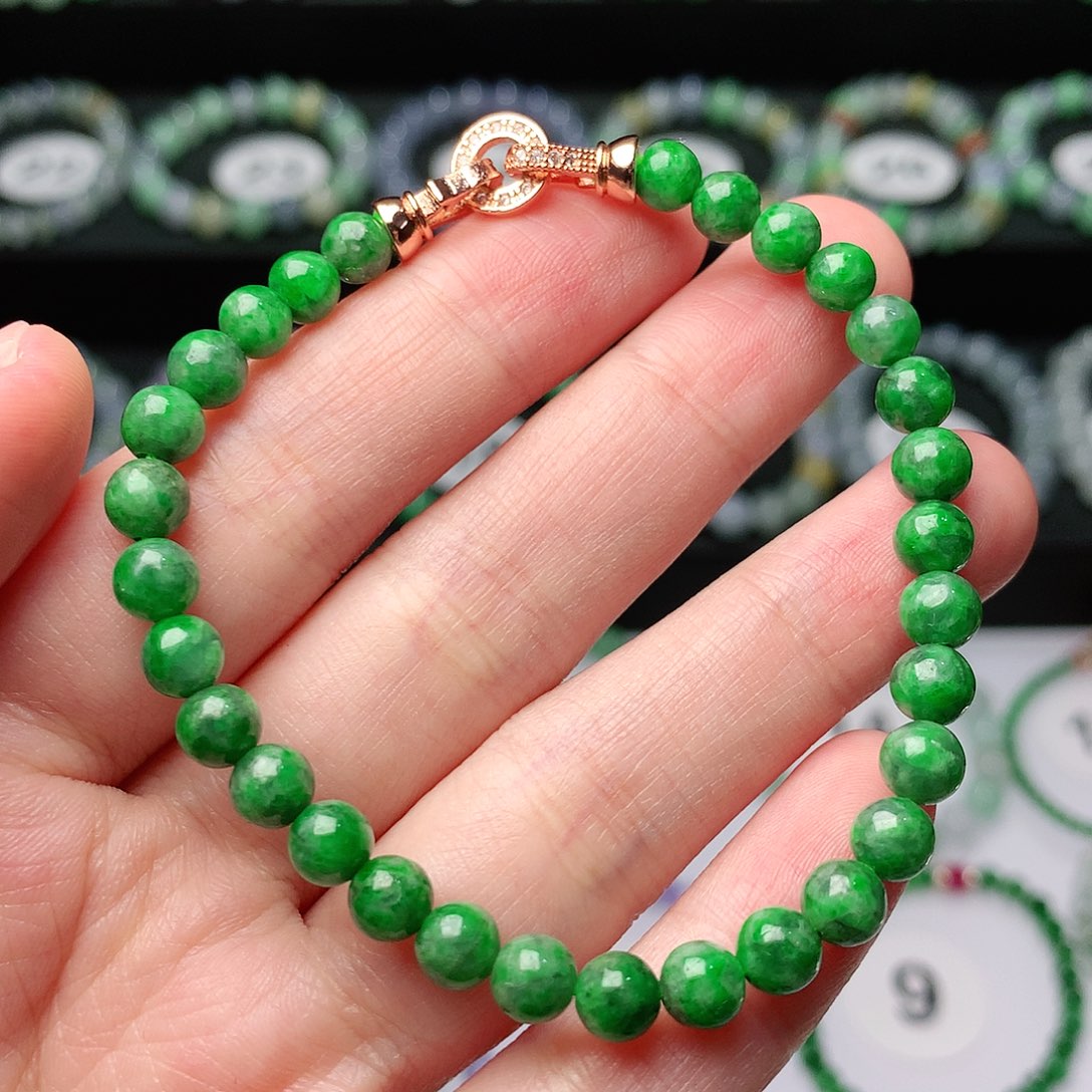 未镶嵌翡翠手链翡翠