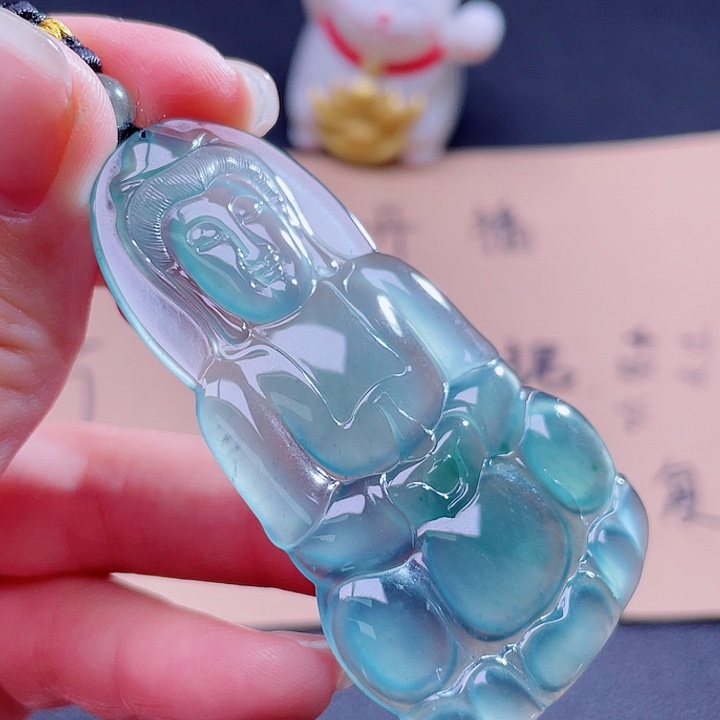 翡翠吊坠(不含链)未镶嵌千**言