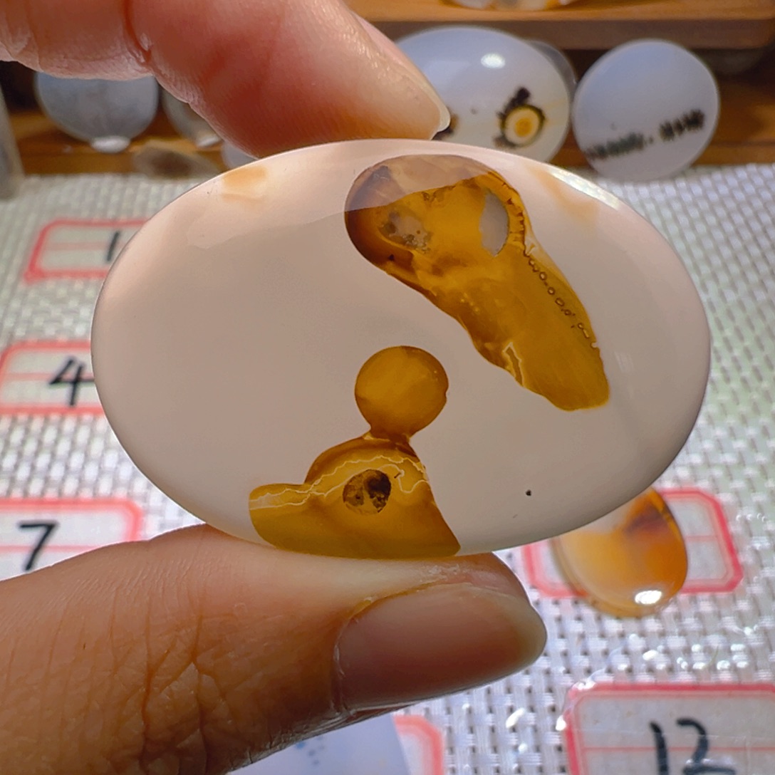 玛瑙/玉髓合金颈饰