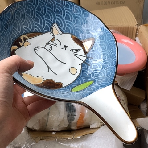 盘陶瓷制品满25拼单发货默认微瑕