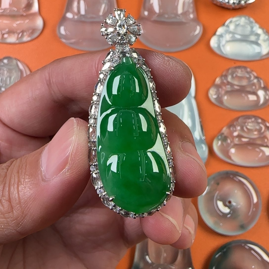 定制翡翠未镶嵌天然