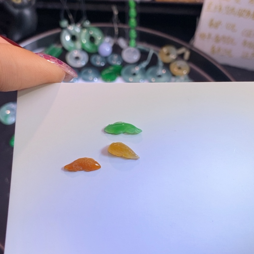 【闪购商品】翡翠未镶嵌挂件鱼
