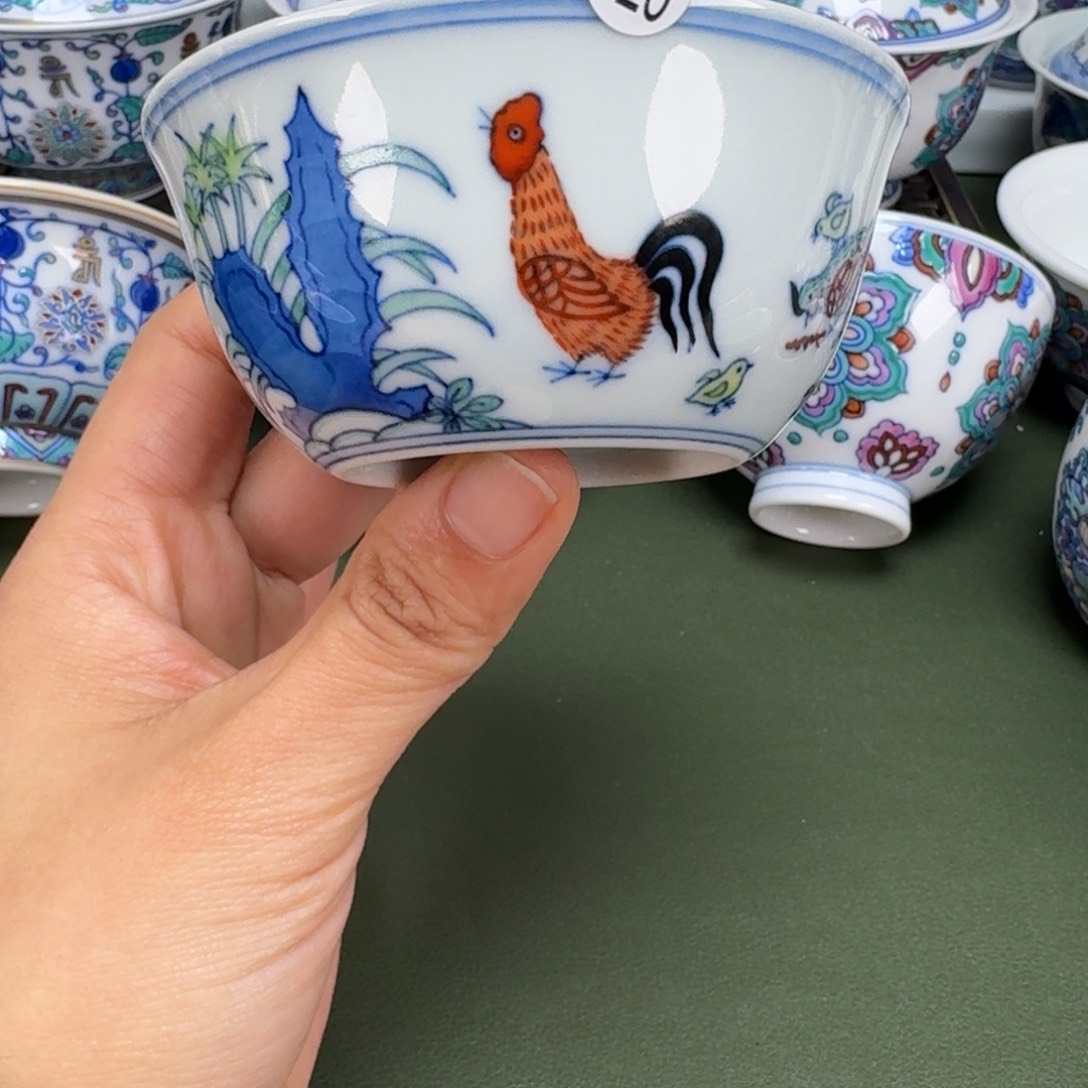 沙沙手工手绘茶具126