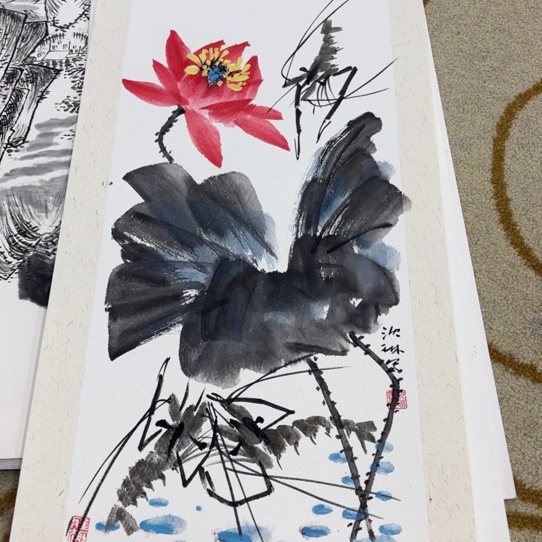 国画33-66卡纸作品艺