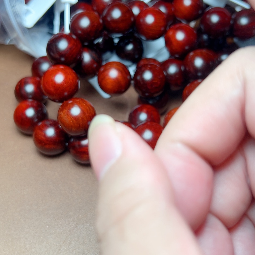 手串/手链小叶紫檀20琴料火焰纹毕业级高货