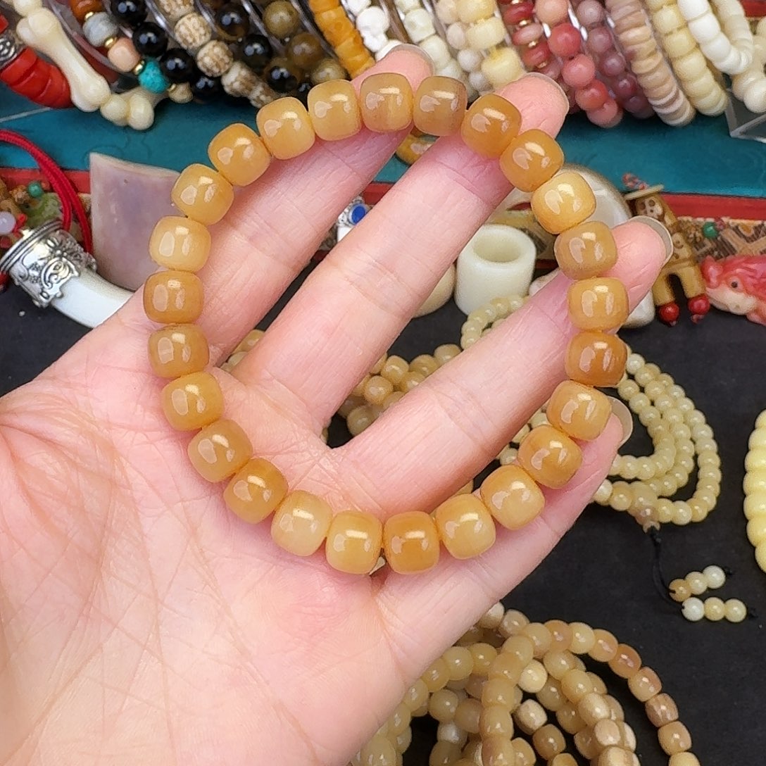 牛骨手串/手链马骨9*8老型单圈