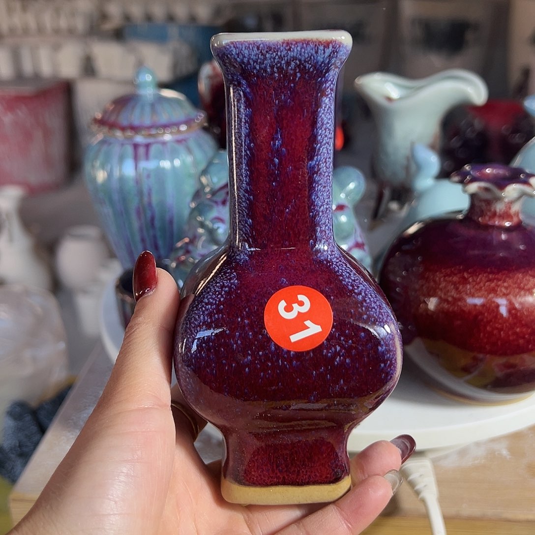 摆件郑家钧窑摆件