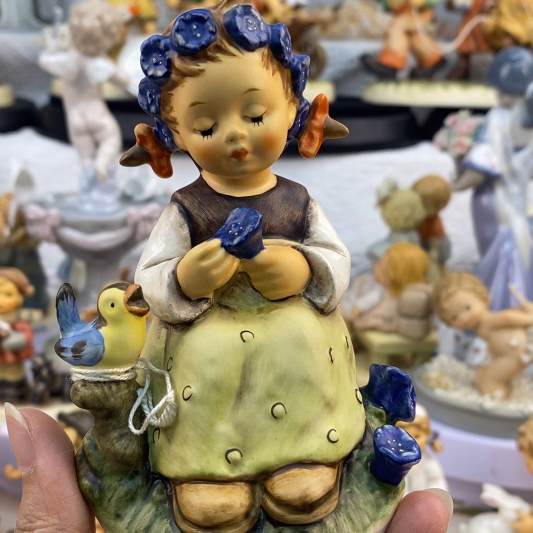 瓷片欧美中古美物摆件