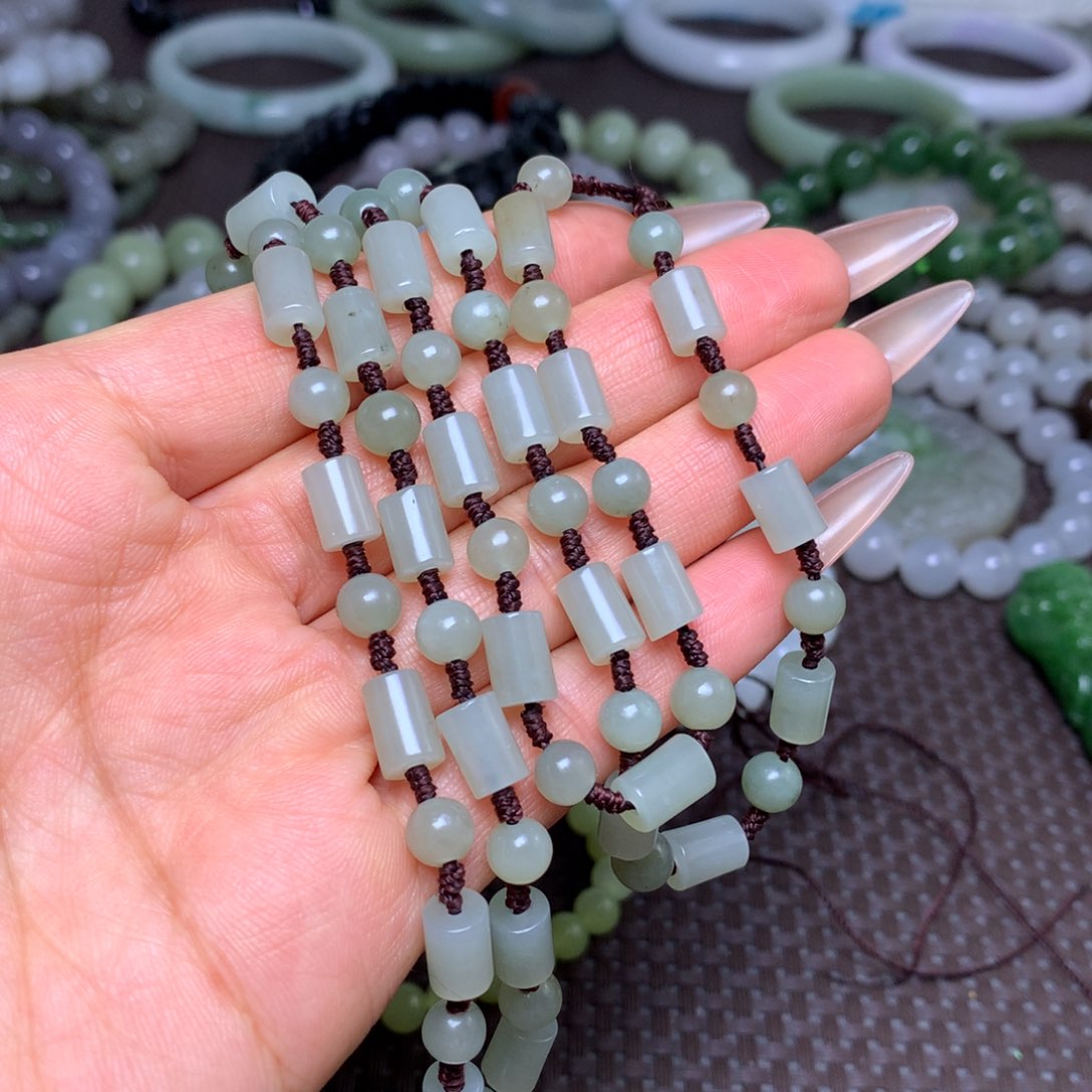 未镶嵌手串和田玉