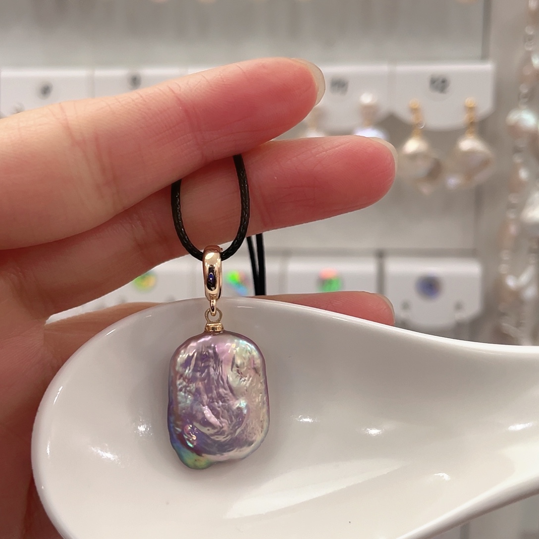 未镶嵌淡水珍珠吊坠(不含链)