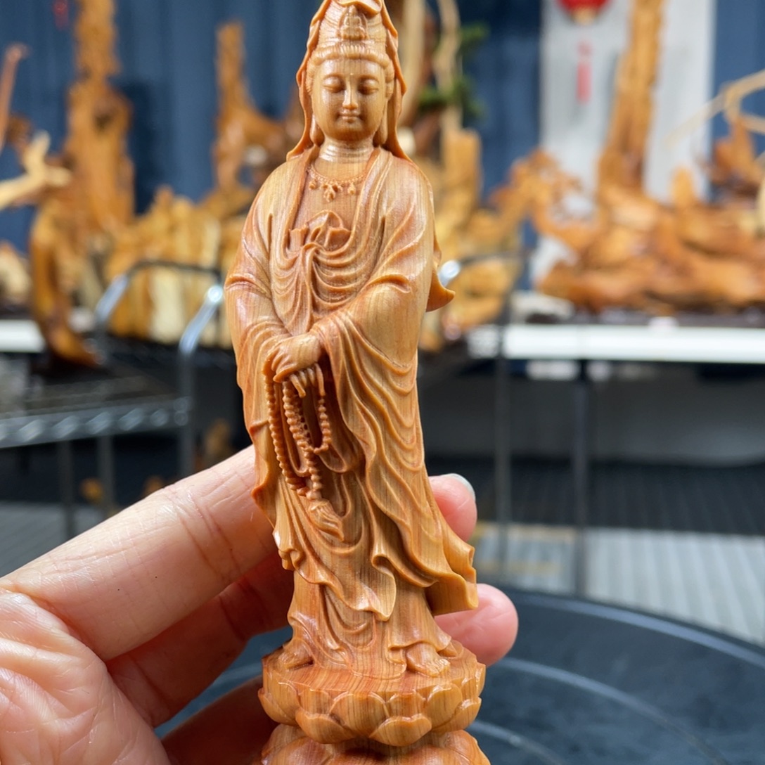 柏木（崖柏）手把件