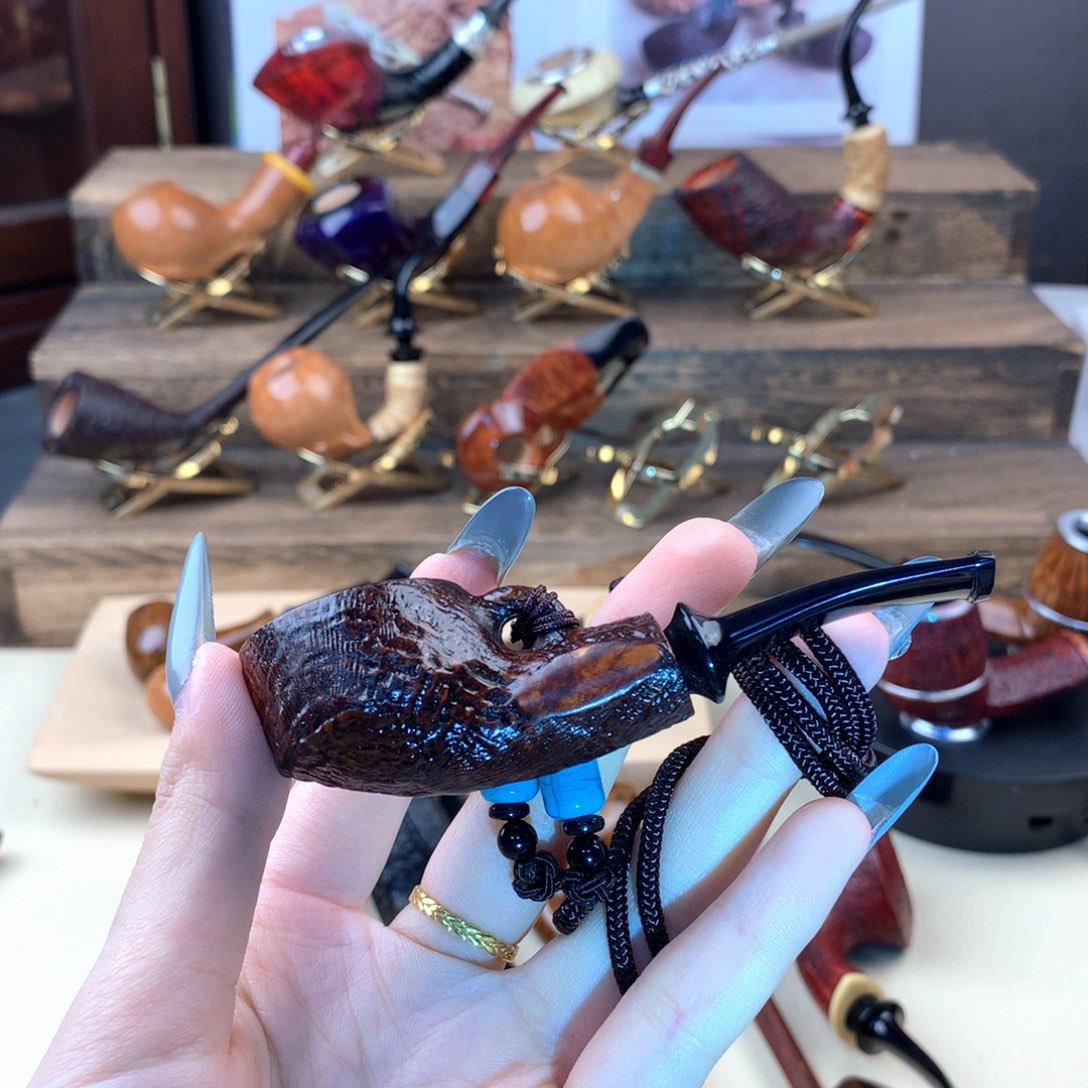 狗*马高品质石楠木烟斗