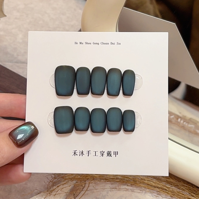 【蓝雾】——禾沐手工穿戴甲