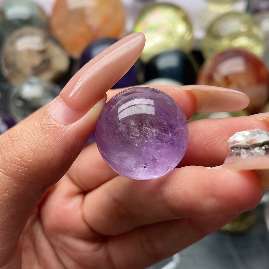 紫晶未镶嵌珠宝半成品8