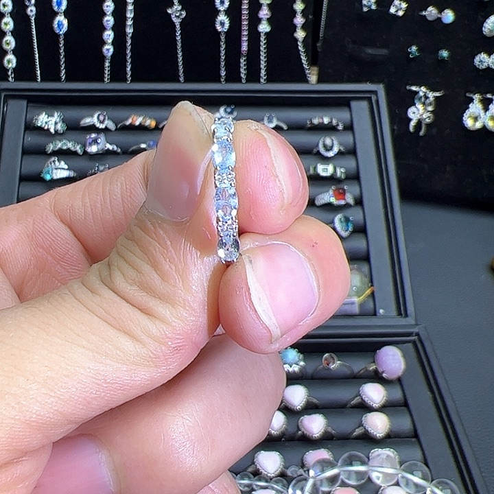 紫晶珠宝半成品未镶嵌