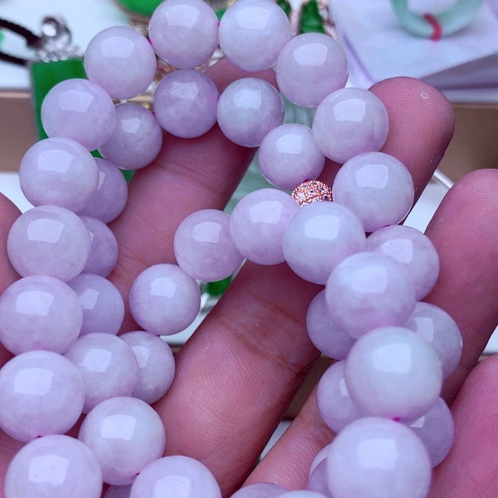 翡翠未镶嵌毛衣链