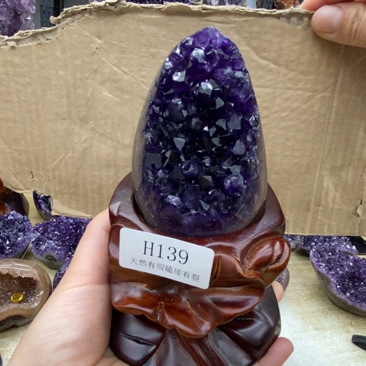 紫晶大型摆件（非配饰）未镶嵌