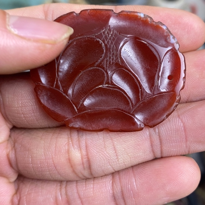 钱***量帽花 摆件 配饰 微瑕