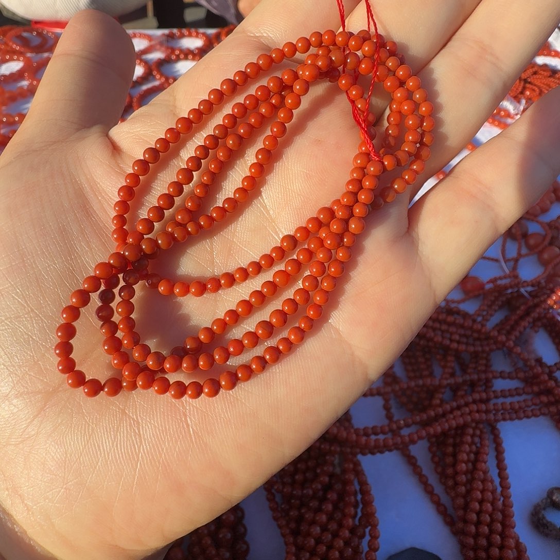 南红玛瑙合金手链