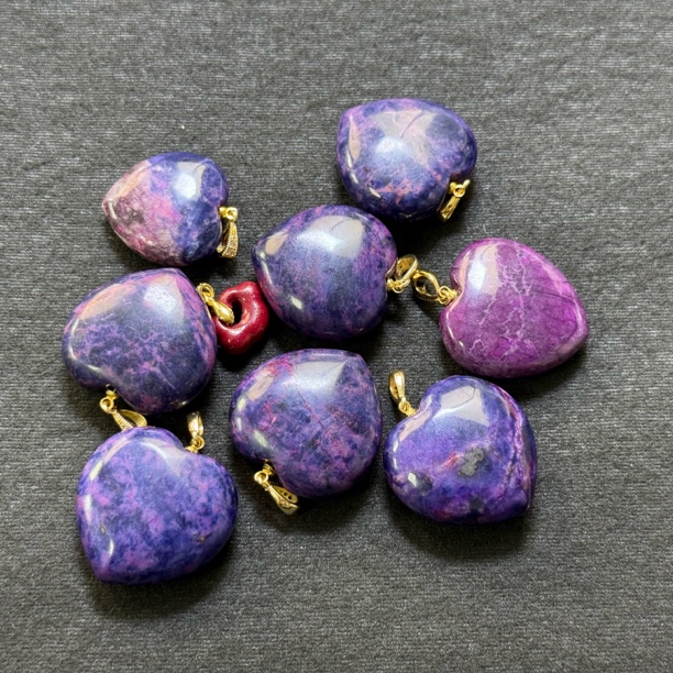 含辰砂工艺品 【舒 · 世】 夜莺爱心吊坠  多样性发货SJL25-001