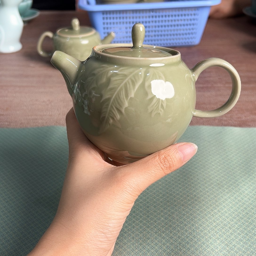 云间青瓷小米茶器龙泉