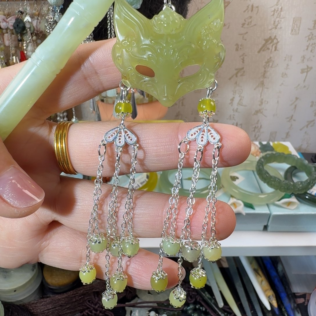 未镶嵌岫玉发簪福利款两个包邮