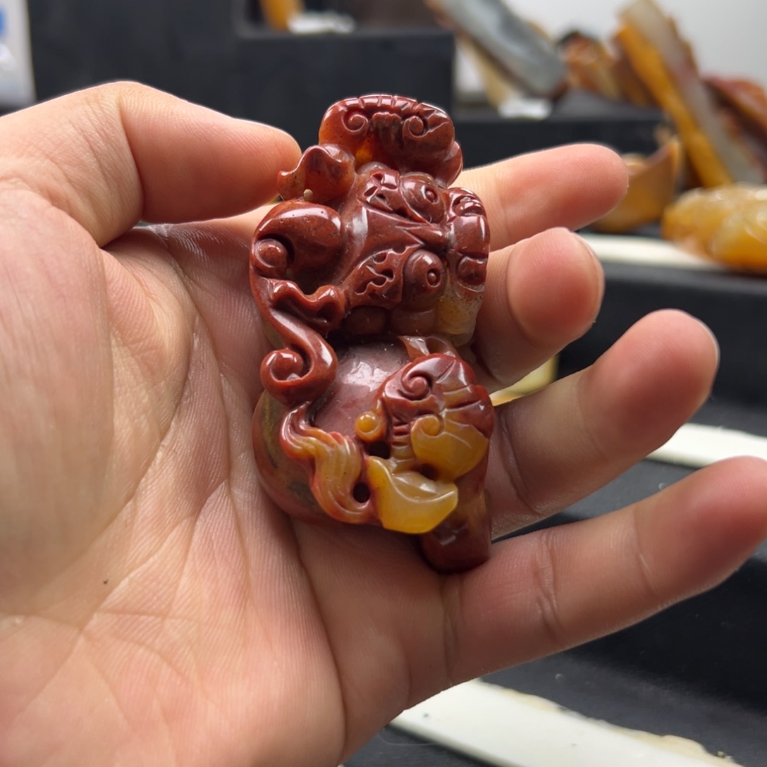 石英质玉（黄龙玉）未镶嵌多选一发货