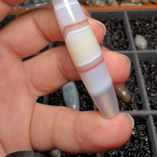 玛瑙/玉髓合金颈饰