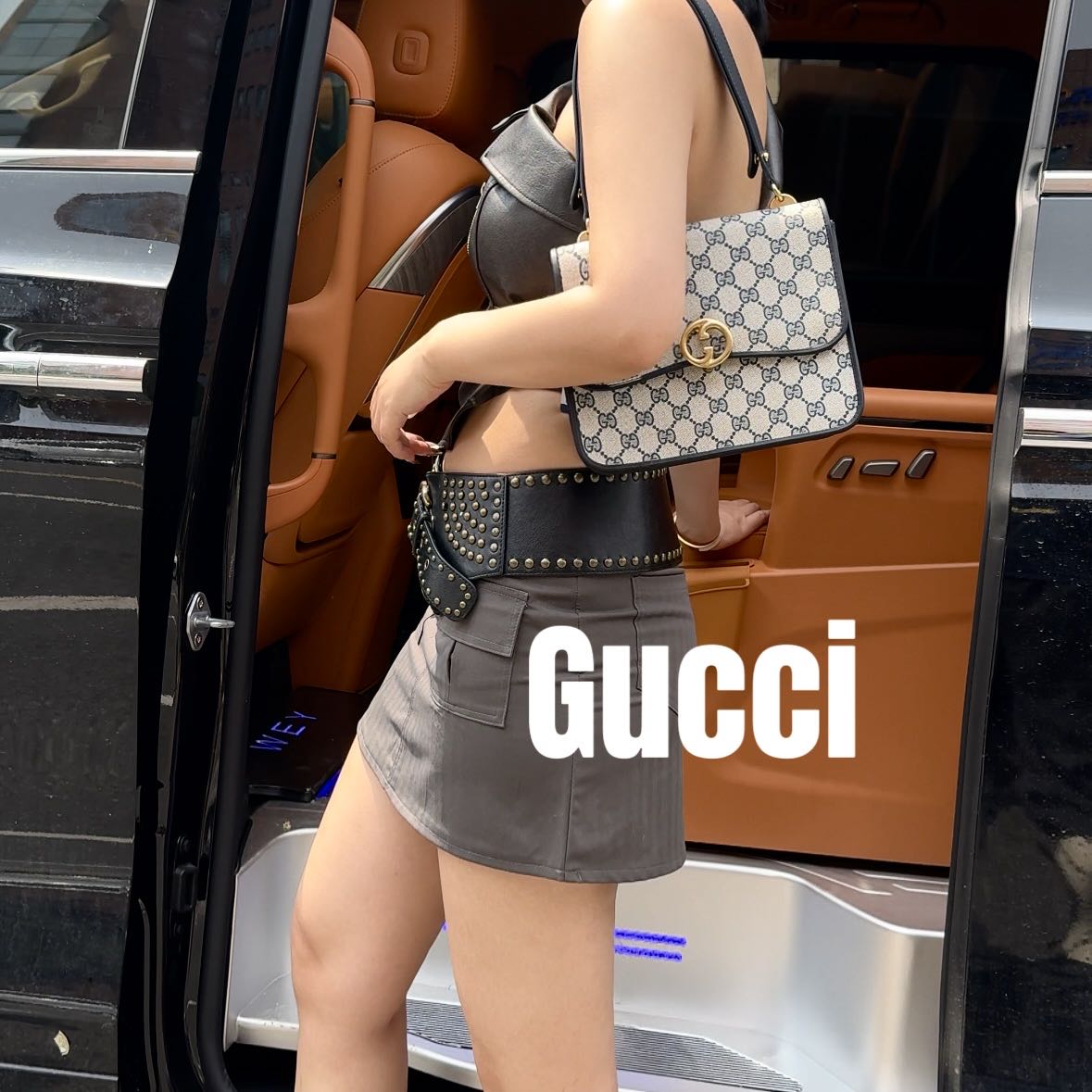 修复品618789/ GUCCI/古驰中古Blondie盒子包配皮换新