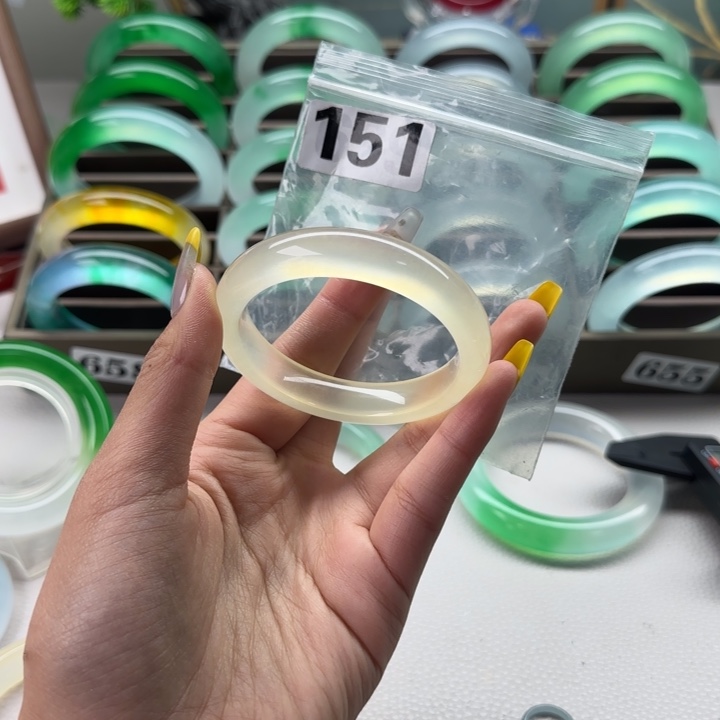 玉臭*ʚ时尚飘花手镯151